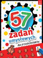 Okładka: 57 zadań umysłowych dla przedszkolaków