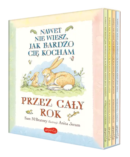 Okładka: Nawet nie wiesz, jak bardzo cię kocham przez cały rok