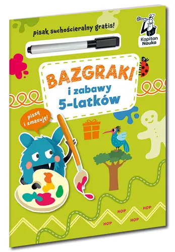 Okładka: Bazgraki i zabawy 5-latków