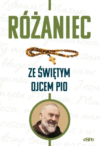 Okładka: Różaniec ze świętym Ojcem Pio