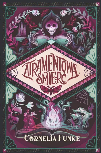 Okładka: Atramentowa śmierć