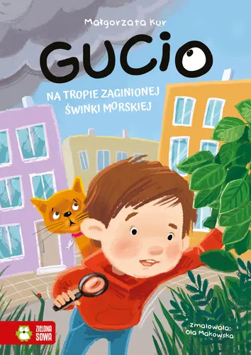 Okładka: Gucio na tropie zaginionej świnki morskiej