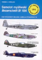 Okładka: Samolot myśliwski Messerschmitt Bf 109 K. Zeszyt nr 184