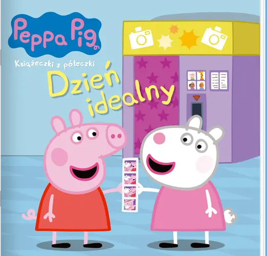 Okładka: Peppa Pig. Ksiażeczki z półeczki cz. 87 Dzień idealny