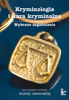 Okładka: Kryminologia i kara kryminalna
