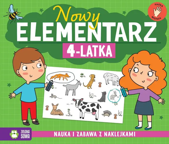 Okładka: Nowy elementarz 4-latka