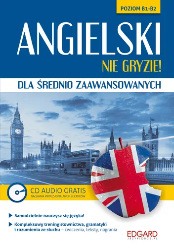 Okładka: Angielski nie gryzie! dla średnio zaawansowanych