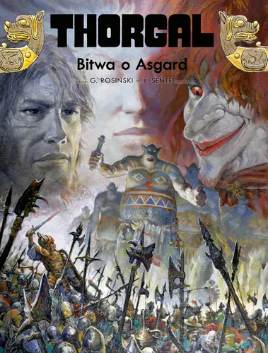 Okładka: Thorgal. Bitwa o Asgard. Tom 32