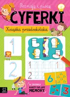Okładka: Poznaję i piszę cyferki. Książka przedszkolaka