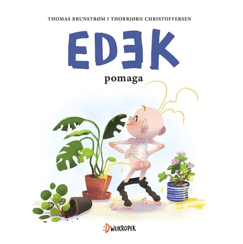 Okładka: Edek pomaga. Edek, tom 3