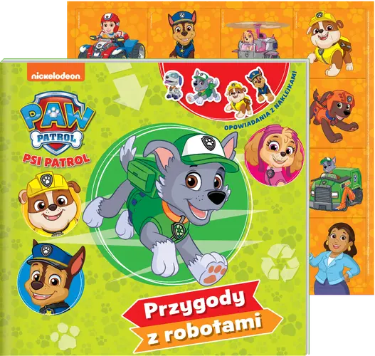 Okładka: Psi Patrol. Opowiadania z naklejkami cz. 12