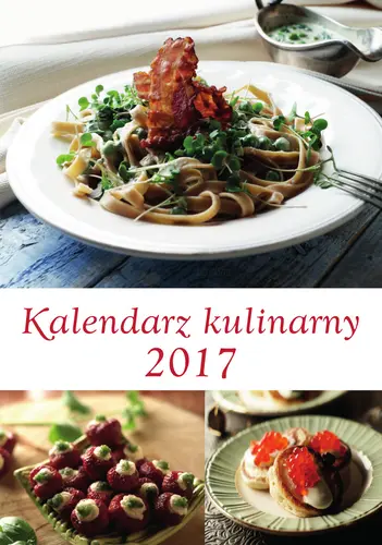 Okładka: Kalendarz kulinarny 2017