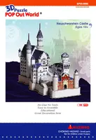 Okładka: PUZZLE 3D - Zamek bawarski