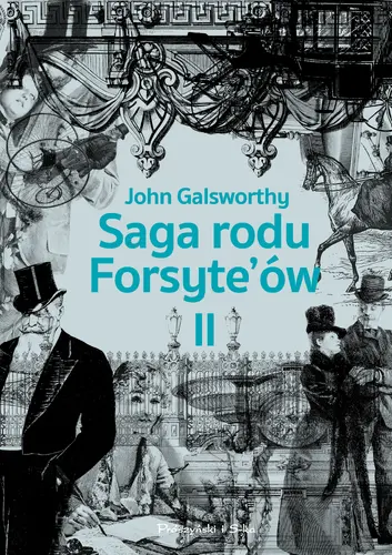 Okładka: Saga rodu Forsyte`ów.Tom 2