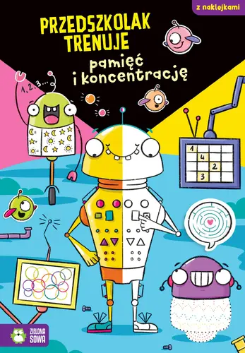 Okładka: Przedszkolak trenuje pamięć i koncentrację