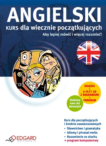 Okładka: Angielski Kurs dla wiecznie początkujących