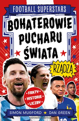 Okładka: Bohaterowie Pucharu Świata rządzą. Football superstars
