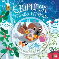 Okładka: Zimowa przygoda wróbla Czupurka + CD