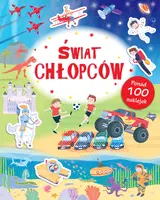 Okładka: ŚWIAT CHŁOPCÓW Poznaję Świat + naklejki