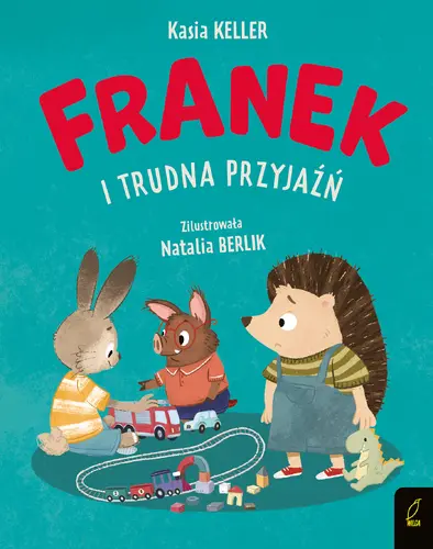 Okładka: Jeżyk Franek. Franek i trudna przyjaźń