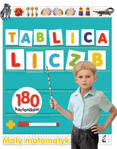 Okładka: Tablica liczb. Mały matematyk
