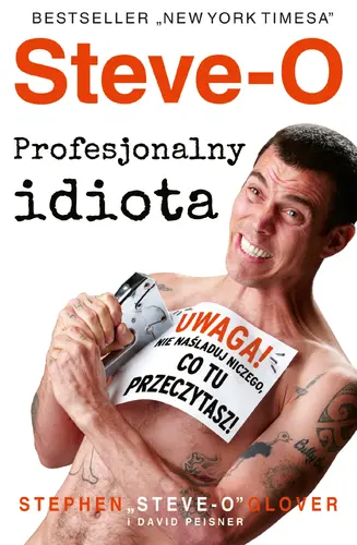 Okładka: Steve-O. Profesjonalny idiota /NB/