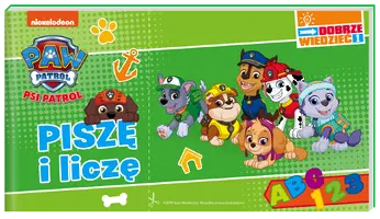 Okładka: Psi Patrol. Dobrze wiedzieć. Piszę i liczę