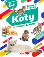 Okładka: Koty. Zeszyt z naklejkami