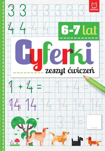 Okładka: Cyferki. Zeszyt ćwiczeń