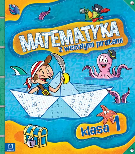Okładka: Matematyka z wesołymi piratami. Klasa 1