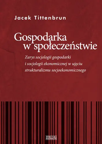 Okładka: Gospodarka w społeczeństwie