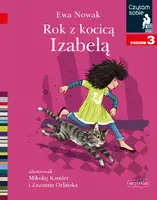 Okładka: Rok z kocicą Izabelą. Czytam sobie. Poziom 3