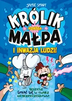 Okładka: Królik kontra Małpa i inwazja ludzi! Tom 2
