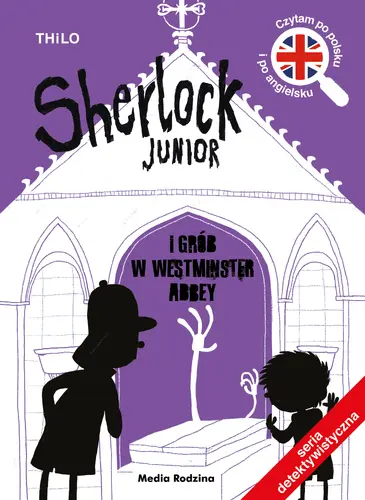 Okładka: Sherlock Junior i grób w Westminster Abbey