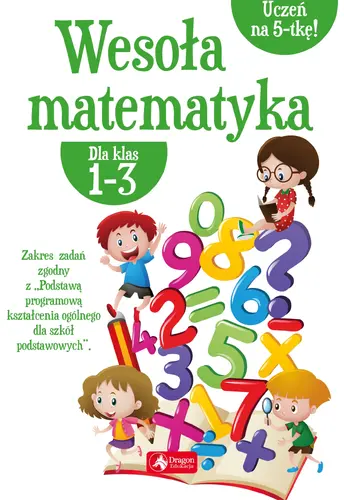 Okładka: Wesoła matematyka dla klas 1-3