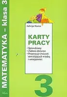 Okładka: Karty pracy Matematyka 3