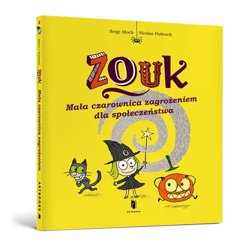 Okładka: Zouk. Mała czarownica zagrożeniem dla społeczeństwa
