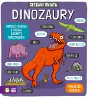 Okładka: Ciekawi świata. Dinozaury
