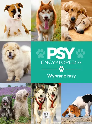 Okładka: Expert. Psy - wybrane rasy. Encyklopedia