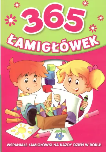 Okładka: 365 łamigłówek