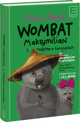 Okładka: Wombat Maksymilian i rodzina w tarapatach