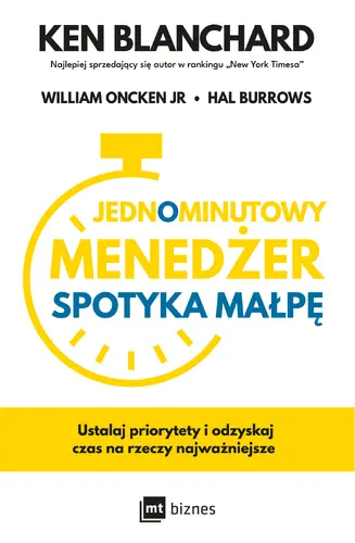 Okładka: Jednominutowy Menedżer spotyka małpę