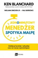 Okładka: Jednominutowy Menedżer spotyka małpę
