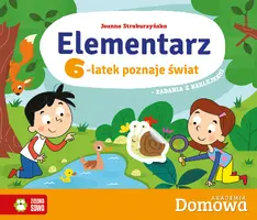Okładka: Domowa Akademia. Elementarz. 6-latek poznaje świat
