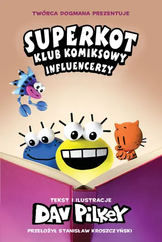 Okładka: Influencerzy. Superkot. Klub komiksowy. Tom 5