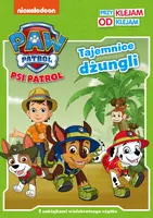 Okładka: Psi Patrol. Przyklejam Odklejam. Tajemnice dżungli.