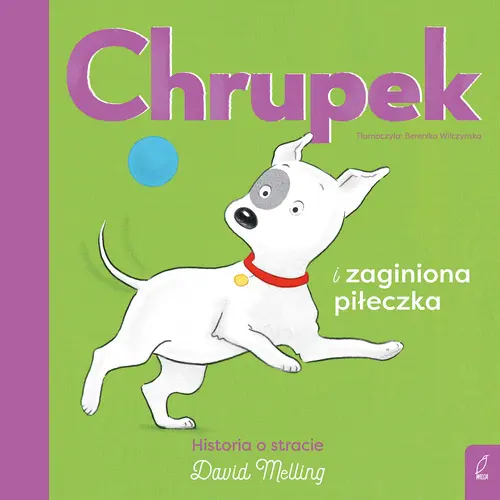 Okładka: Chrupek i zaginiona piłeczka