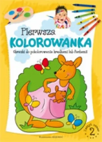 Okładka: Pierwsza kolorowanka zeszyt 2