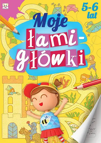 Okładka: Moje łamigłówki 5-6 lat