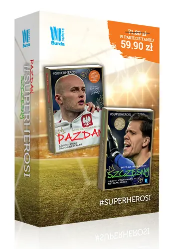 Okładka: Pakiet #SUPERHEROSI: Szczęsny / Pazdan